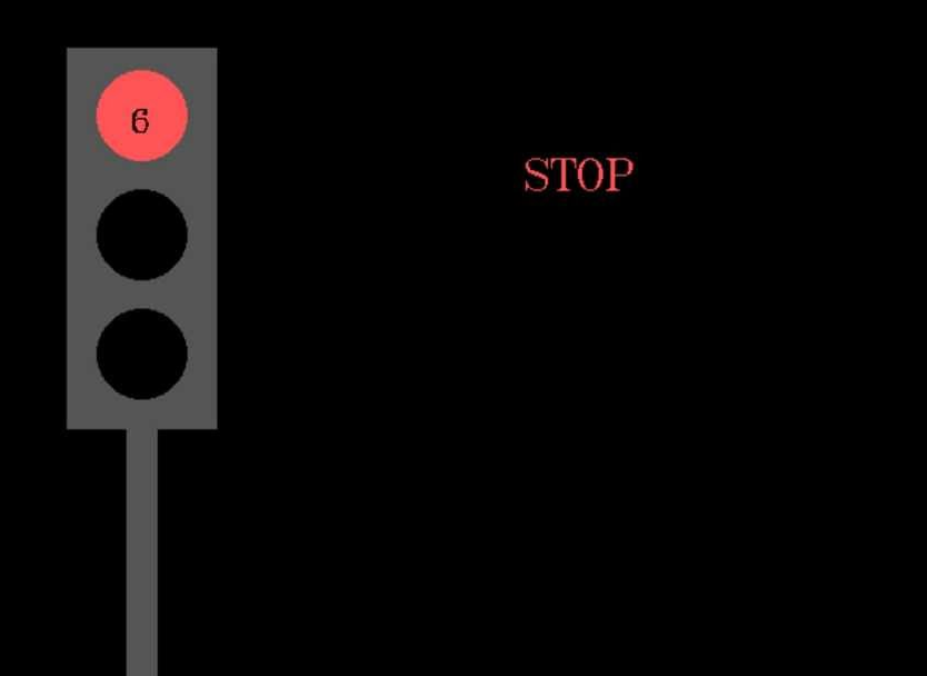 traffic light program in c