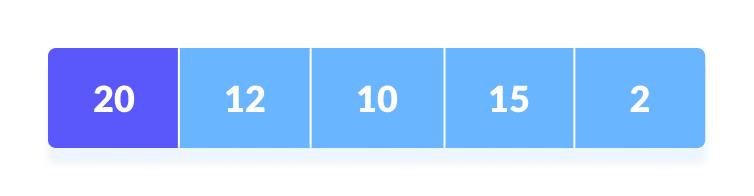 Selection-sort-step1